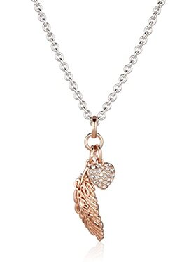 Guess Guess Naszyjnik UBN21511 Srebrny