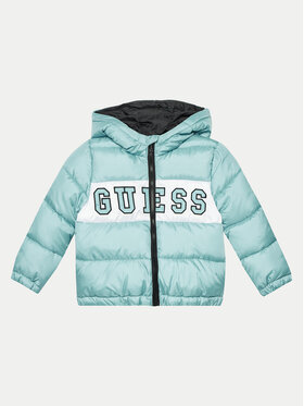 Guess Guess Giubbotto piumino N4YL10 WGB60 Blu Regular Fit