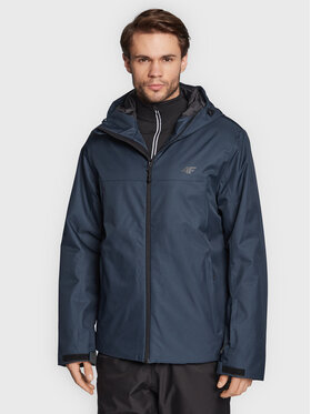 4F 4F Skijacke H4Z22-KUMN001 Dunkelblau Regular Fit