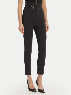 Elisabetta Franchi Elisabetta Franchi Kalhoty z materiálu PA-158-61E2-V350 Černá Skinny Fit