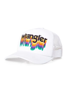 Wrangler Wrangler Czapka TRUCKER CAP Biały