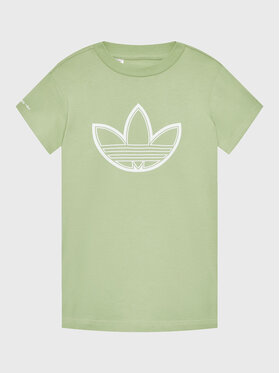 adidas adidas T-Shirt Sprt Collection Tee HE2079 Zielony Regular Fit
