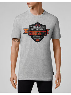 PHILIPP PLEIN PHILIPP PLEIN T-Shirt 7029 Beżowy Regular Fit