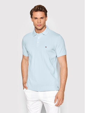 Tommy Hilfiger Tommy Hilfiger Polokošeľa MW0MW17771 Modrá Slim Fit