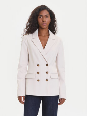 Guess Guess Giacca da abito W5YN39 KCMU2 Écru Regular Fit