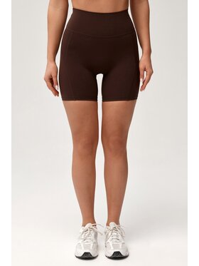 ROUGH RADICAL ROUGH RADICAL Szorty sportowe SOHO SHORTS Brązowy Slim Fit