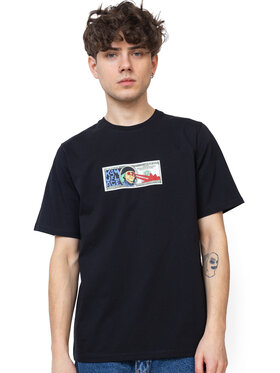 Kamuflage Kamuflage T-Shirt Buckz Czarny Relaxed Fit
