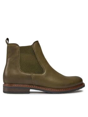 Tamaris Tamaris Kotníková obuv s elastickým prvkem 1-25056-41 Zelená