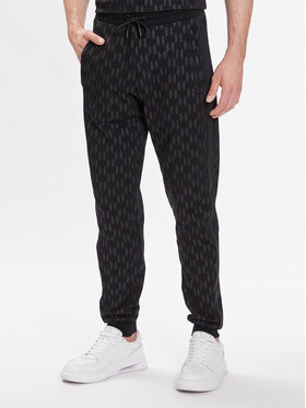 KARL LAGERFELD KARL LAGERFELD Teplákové nohavice 705077 532951 Čierna Regular Fit