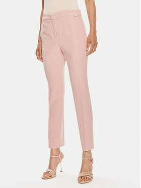 Liu Jo Liu Jo Pantaloni din material CA4201 T2200 Roz Regular Fit