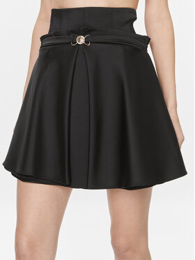 Babylon Babylon Mini suknja E00183 Crna Regular Fit