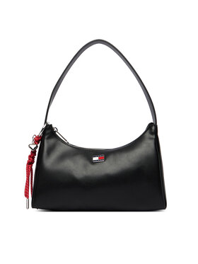 Tommy Jeans Tommy Jeans Handtasche Tjw City Charm Shoulder Bag AW0AW18458 Schwarz