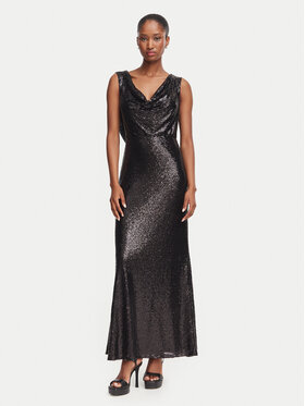 Rinascimento Rinascimento Rochie de seară CFC0130471003 Negru Regular Fit