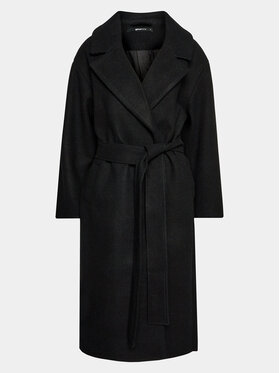 Gina Tricot Gina Tricot Cappotto di transizione 20609 Nero Regular Fit