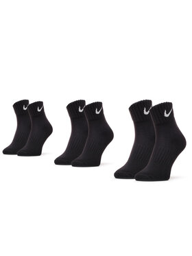 Nike Nike Zestaw 3 par niskich skarpet unisex SX4926 001 Czarny