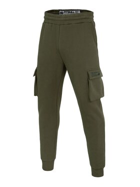 PITBULL PITBULL Spodnie dresowe Spodnie Khaki Regular Fit