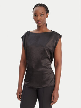 Guess Guess Блуза W6RH19 W2612 Черен Regular Fit