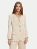 Marella Marella Sakoi Selz 2513041085 Écru Regular Fit