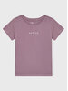 4F 4F T-shirt HJZ22-JTSD002 Ljubičasta Regular Fit