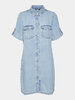 Vero Moda Vero Moda Jeanskleid Jennie 10309665 Blau Regular Fit