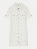 Vero Moda Vero Moda Jeanskleid Jennie 10309665 Weiß Regular Fit