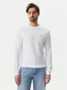 Calvin Klein Jeans Calvin Klein Jeans Majica dugih rukava J30J327117 Bijela Regular Fit