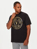 Versace Jeans Couture Versace Jeans Couture T-shirt 77GAHT01 Crna Regular Fit