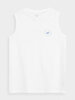 4F 4F Tank top 4FJSS23TTSHM284 Bijela Regular Fit