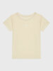 4F 4F T-shirt HJZ22-JTSD002 Bež Regular Fit