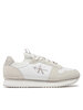 Calvin Klein Jeans Calvin Klein Jeans Tenisice Runner Sock Lace Up YM0YM00553 Bijela