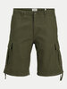 Jack&Jones Jack&Jones Kratke hlače Jpstcole 12248685 Kaki Regular Fit