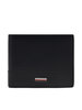 Tommy Hilfiger Tommy Hilfiger Veliki muški novčanik Th Corp Mini Cc Wallet AM0AM13244 Crna