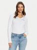 Guess Jeans Guess Jeans Majica W4YI21 J1314 Bijela Slim Fit
