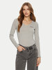 Guess Jeans Guess Jeans Majica W4YI21 J1314 Siva Regular Fit