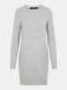 Vero Moda Vero Moda Džemper haljina 10215523 Siva Relaxed Fit