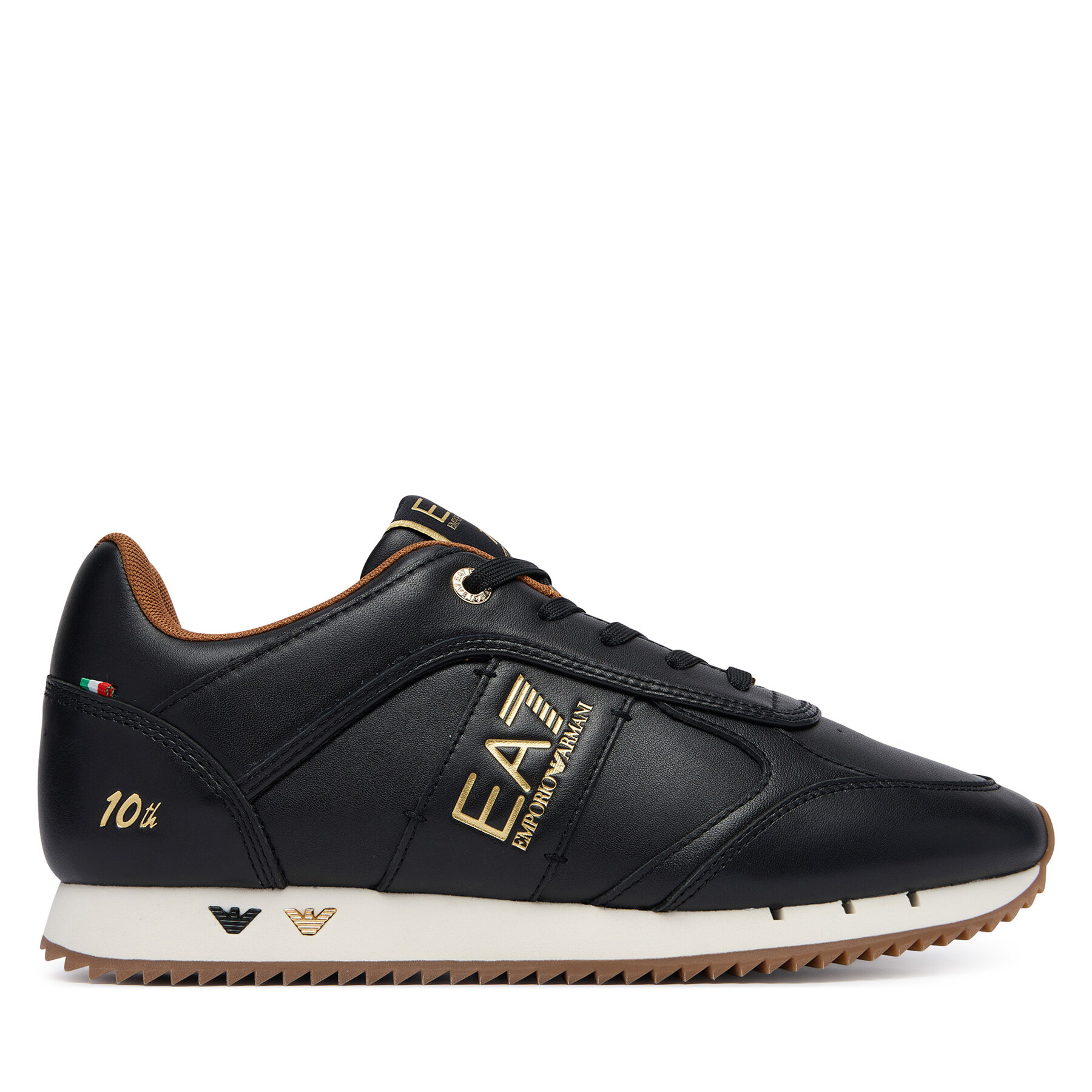EA7 Emporio Armani Sneakersy 7X000648 AF15588 MC021 Czarny