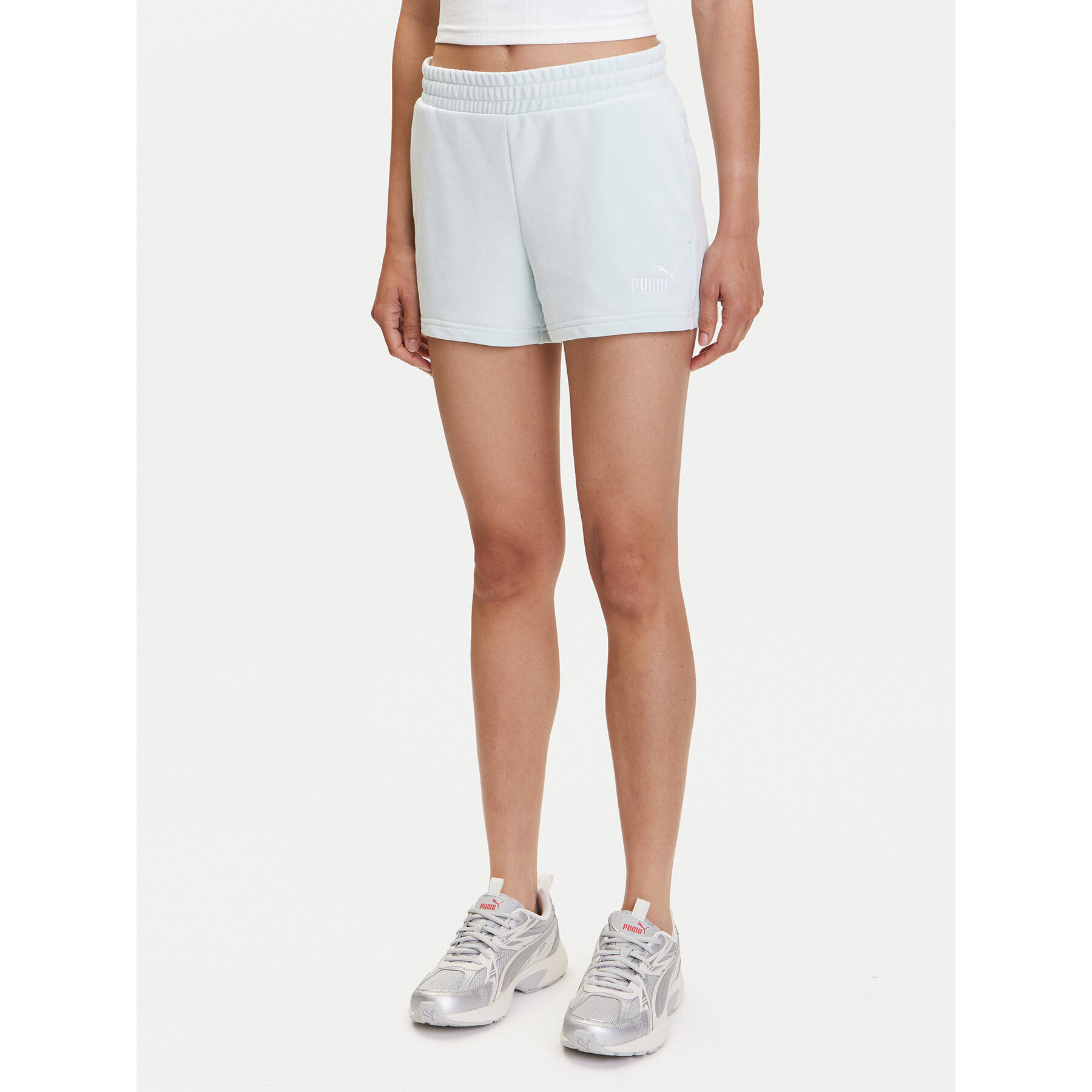 Puma Szorty sportowe No. 1 ESS 4'' 682439 Błękitny Regular Fit