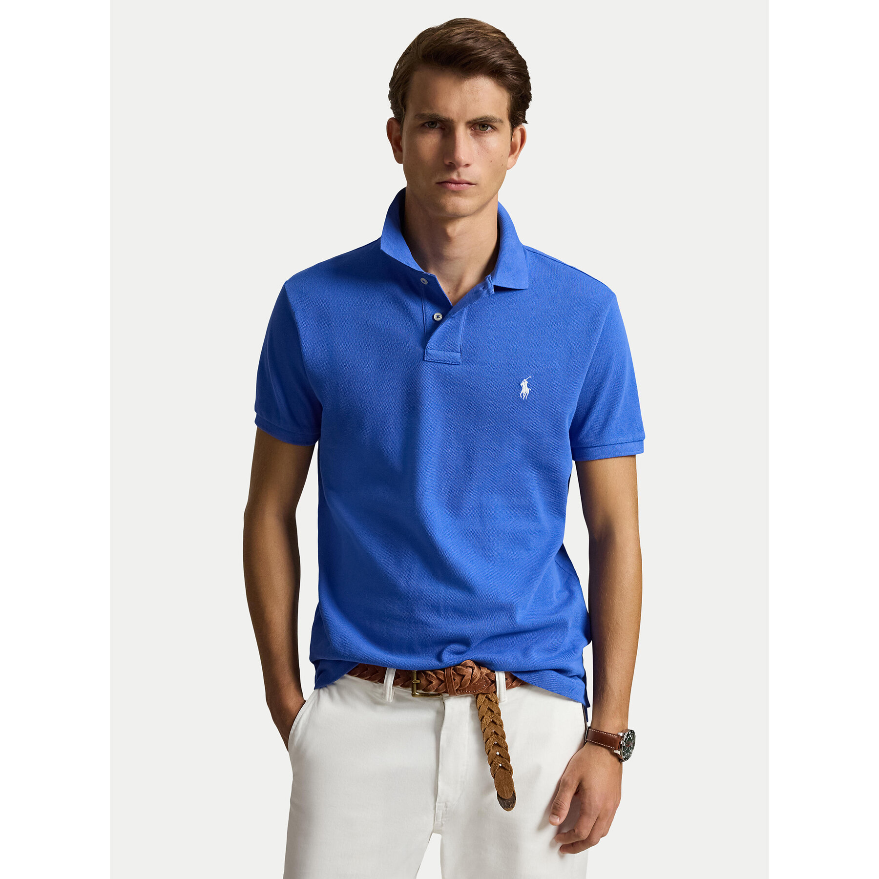 Polo Ralph Lauren Polo 710536856514 Niebieski Regular Fit