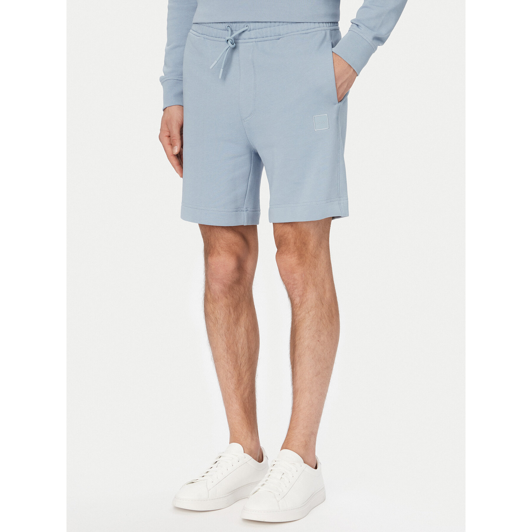 BOSS Szorty sportowe Sewalk 50511726 Niebieski Regular Fit