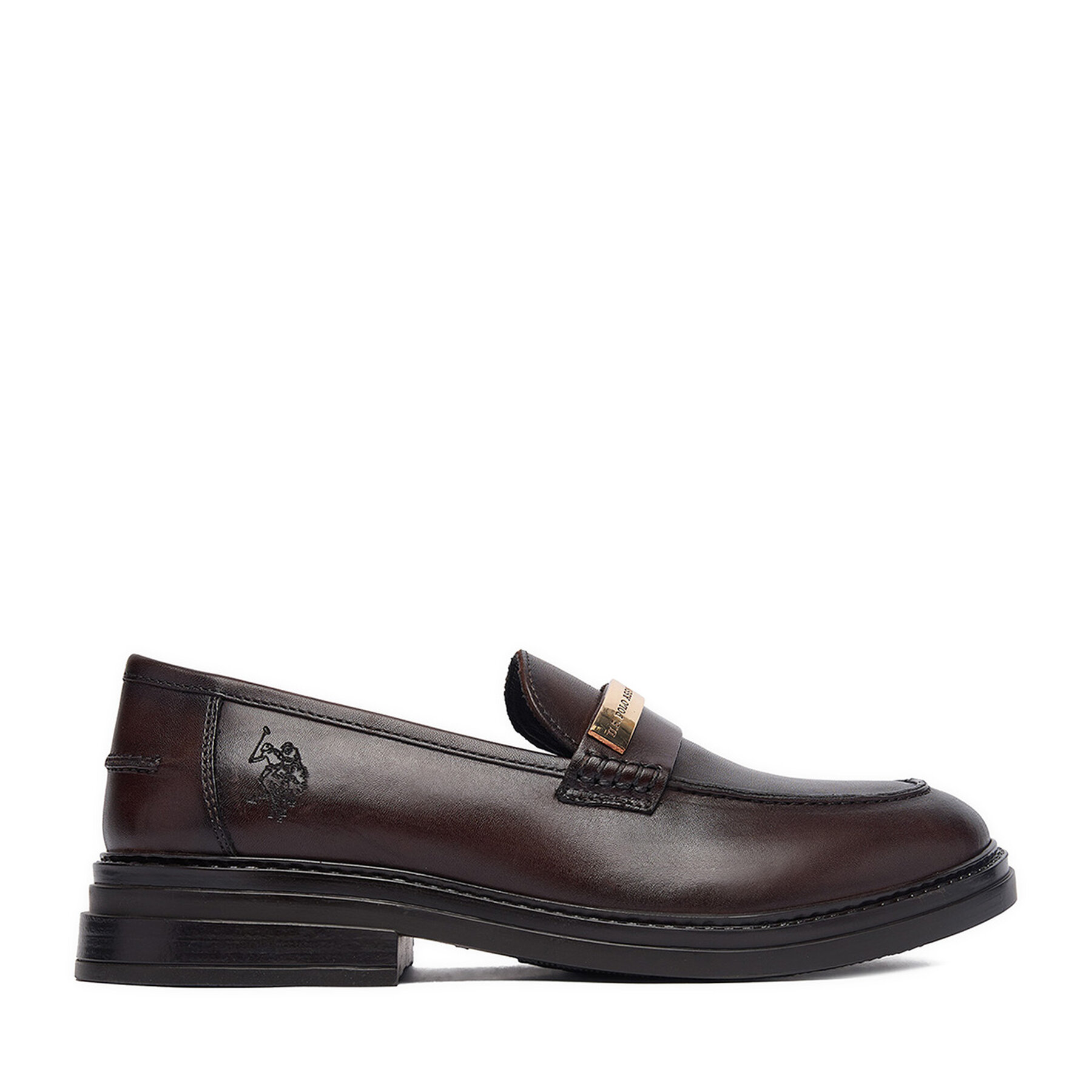 U.S. Polo Assn. Loafersy EO-ALYA001W/6L1 Brązowy ciemny