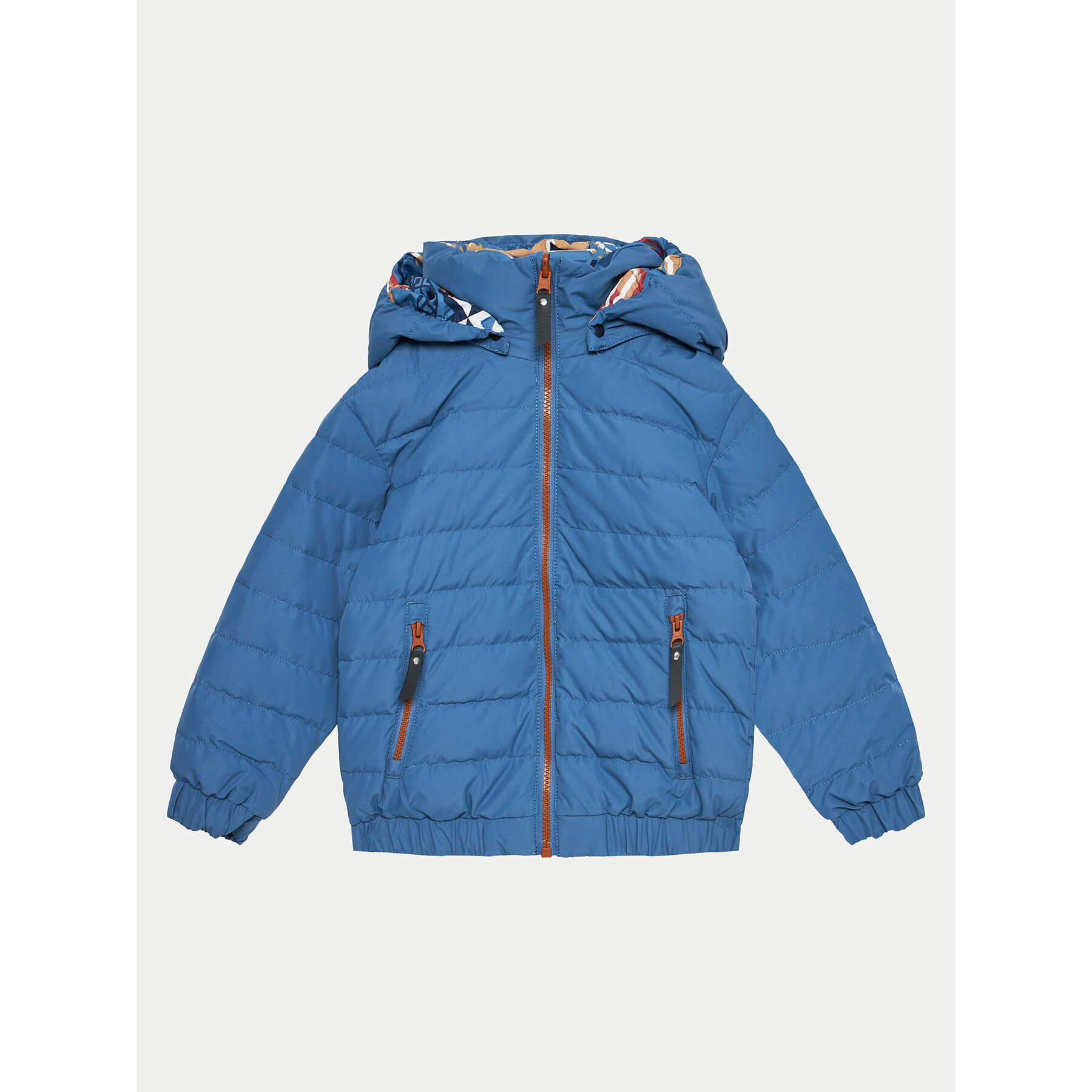 Reima Kurtka puchowa Finnoo 5100252B Niebieski Regular Fit
