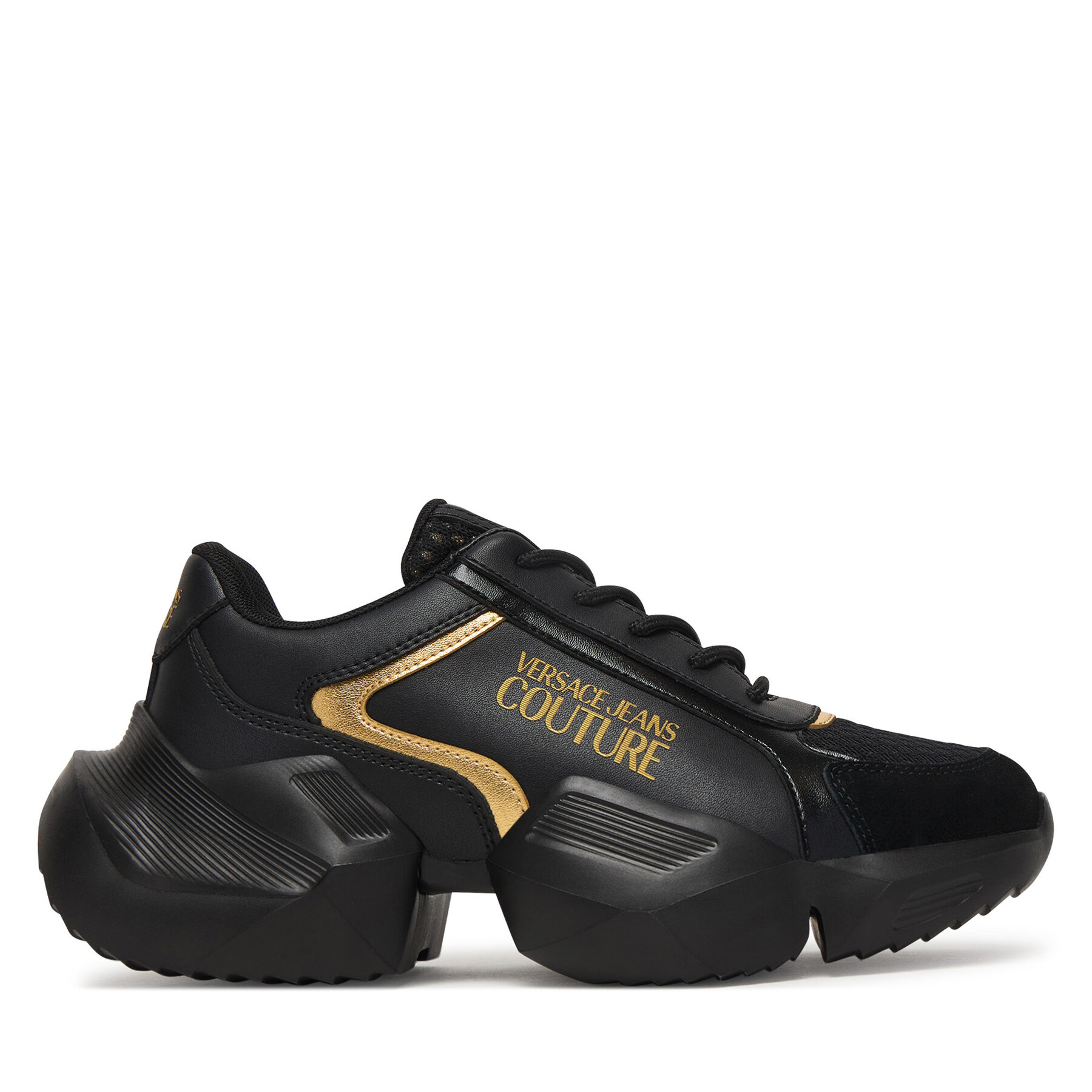 Versace Jeans Couture Sneakersy 80VA3SU3 ZPB78 G89 Czarny