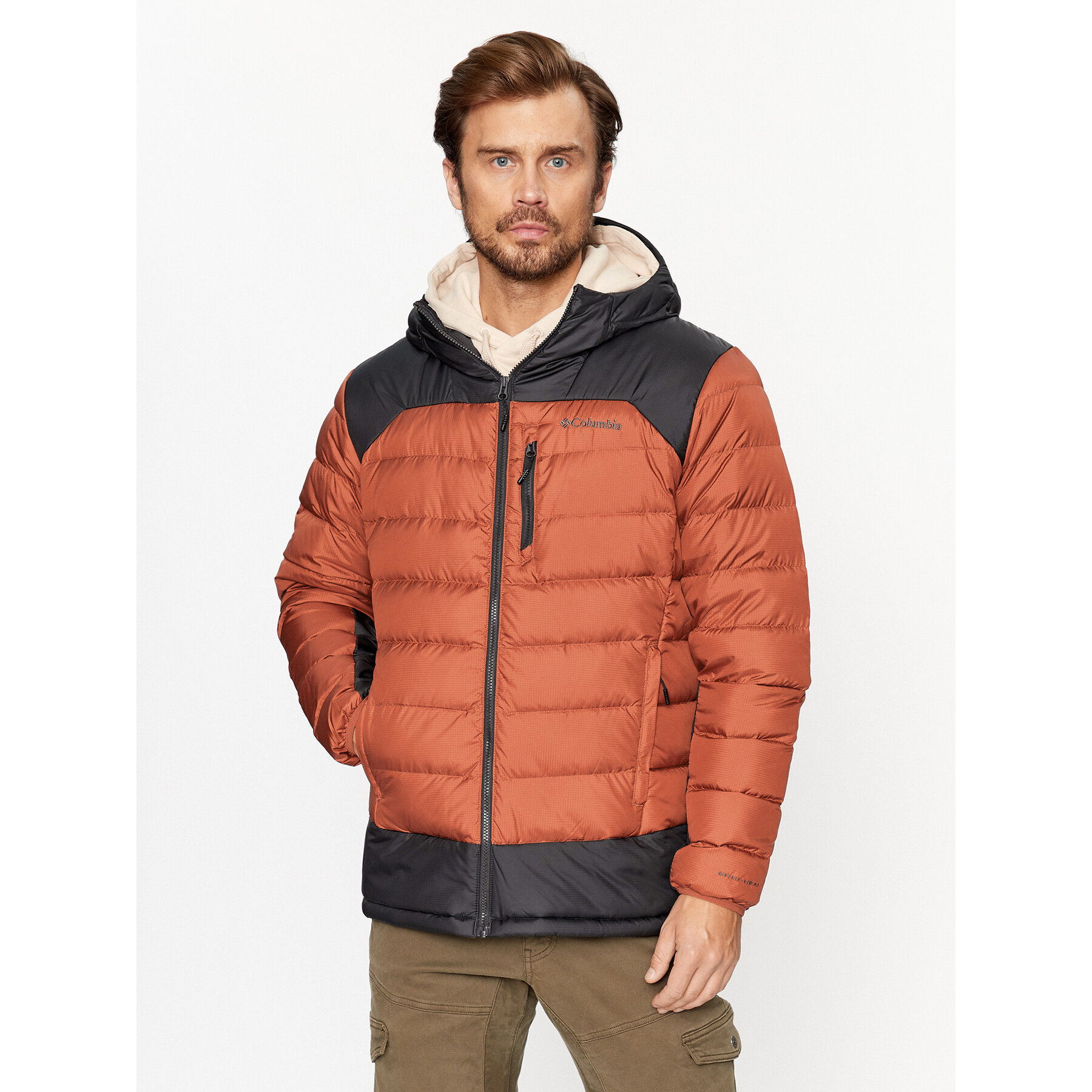 Columbia Kurtka puchowa Autumn Park™1930241 Pomarańczowy Regular Fit