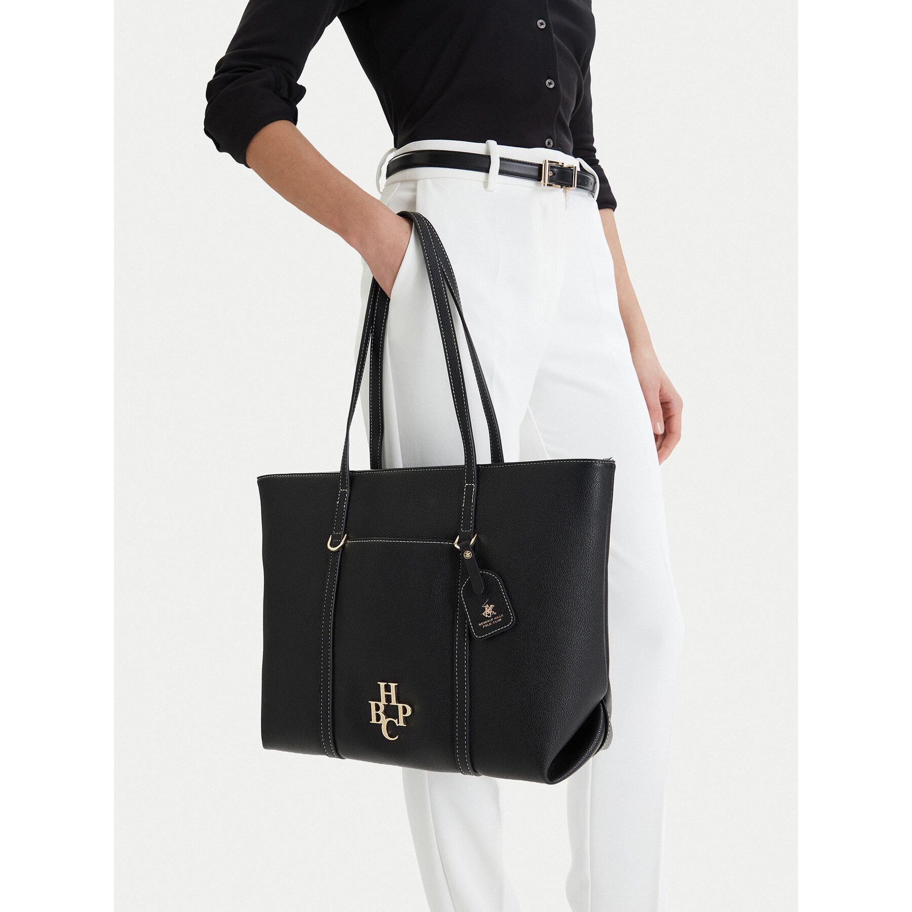Beverly Hills Polo Club Torebka CEO-BHPC-C-024-09 Czarny