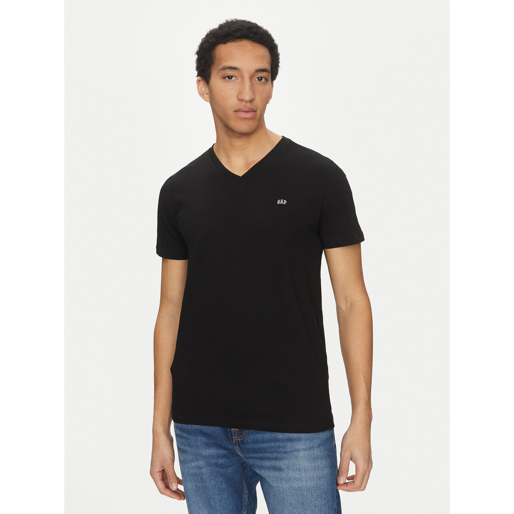 Gap T-Shirt 502020-03 Czarny Regular Fit