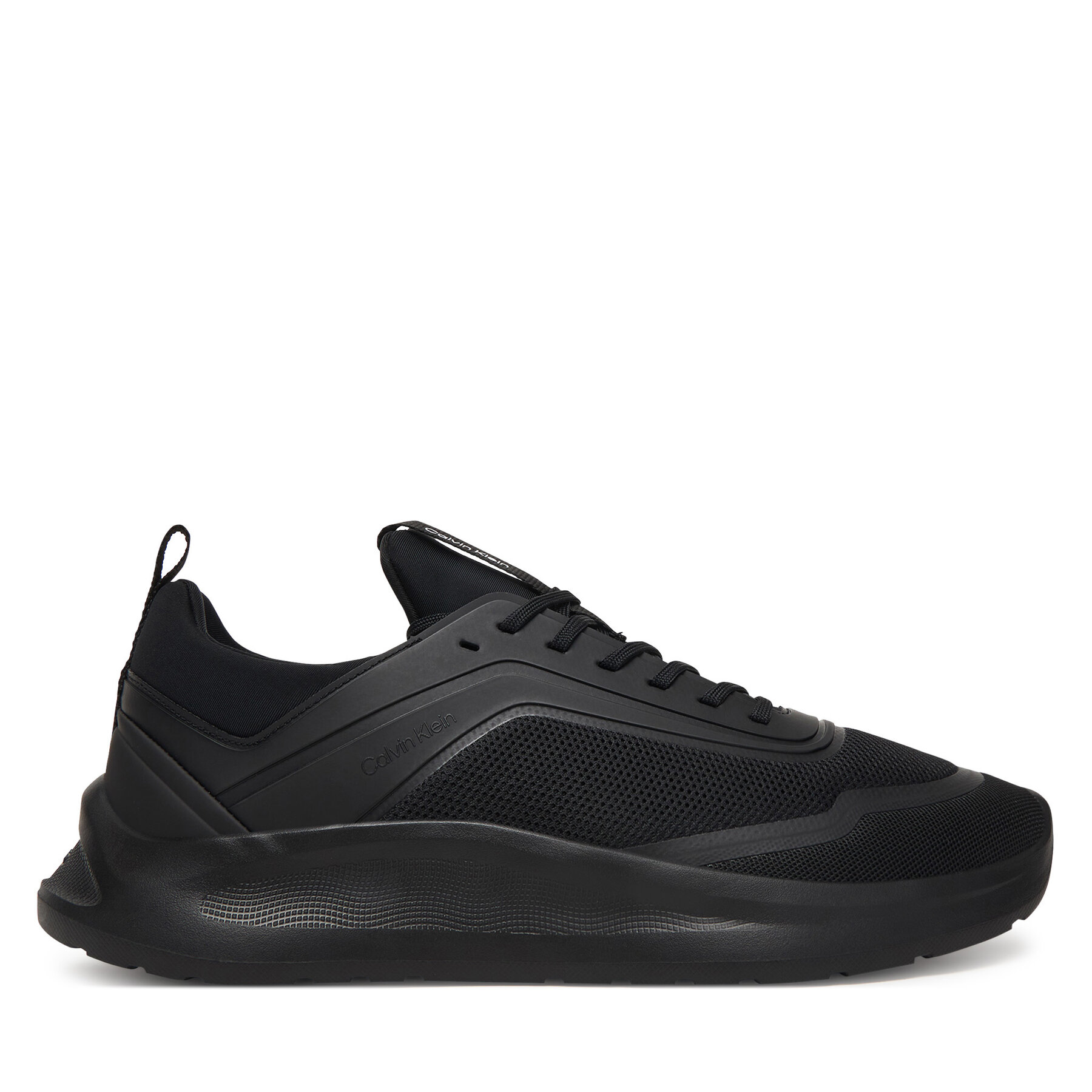 Calvin Klein Sneakersy Light Eva Run Lace Sock Mm HM0HM02164 Czarny