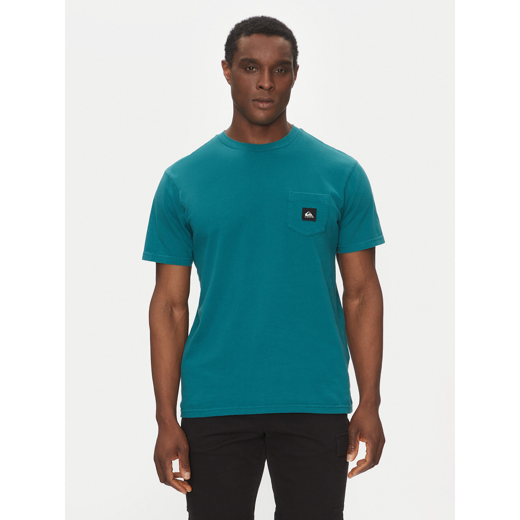Quiksilver T-Shirt EQYZT08035 Zielony Regular Fit