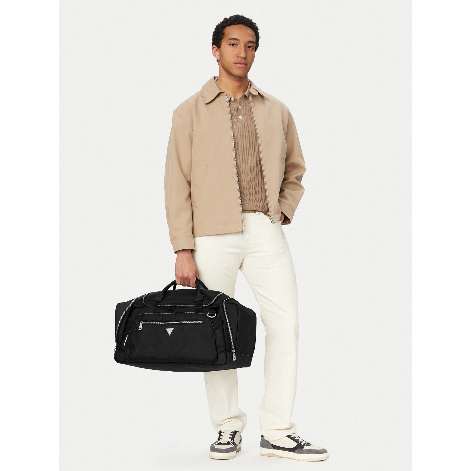 Guess Torba weekendowa TMBEHN P6234 Czarny