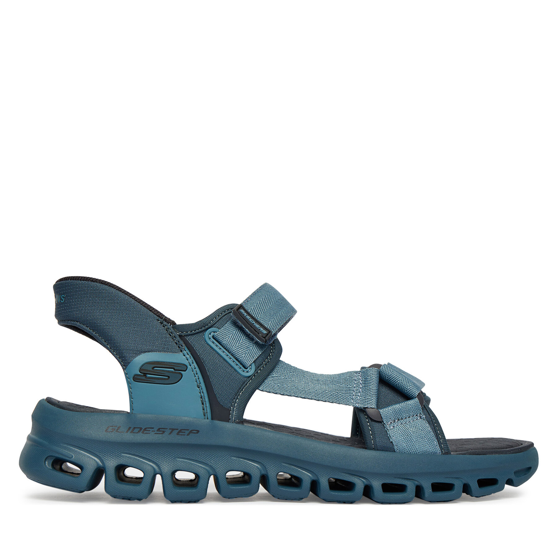 Skechers Sandały Glide Step Sandal 233382/BLU Granatowy