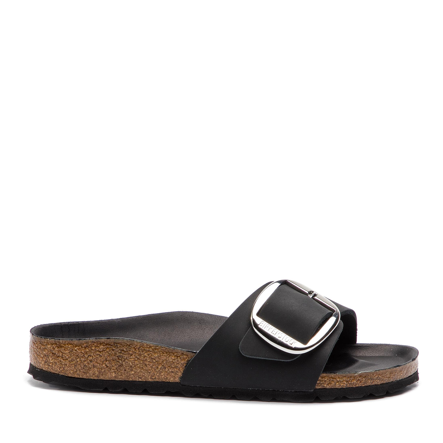 Birkenstock Klapki Madrid Big Buckle 1006523 Czarny